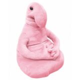 Плюшевая игрушка Ждун 40 см розовый